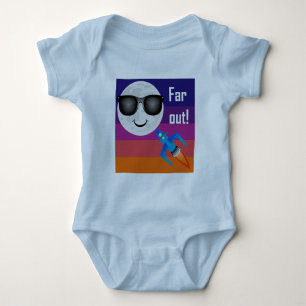 Far Out Design - Baby Jersey Bodysuit Strampler