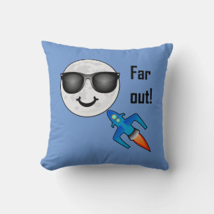 Far Out Design - Coussin 16" x 16"