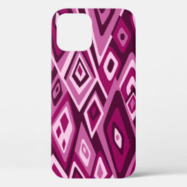 Far Out Retro Abstrakt Psychedelic Magenta iPhone 16 Pro Hülle
