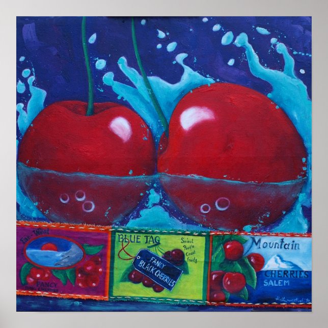 Far West Cherries Poster (Vorne)