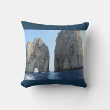 Faraglioni di Capri - blaues Fotokissen