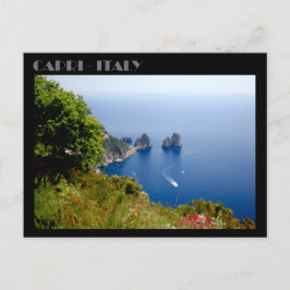 Faraglioni Rocks, Insel Capri Postcard Postkarte