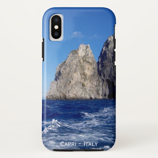Faraglioni-Stacks - Insel Capri - Italien Case-Mate iPhone Hülle (Rückseite)