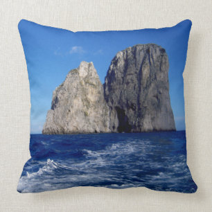 Faraglioni Stacks, Insel Capri - Neapel - Italien Kissen