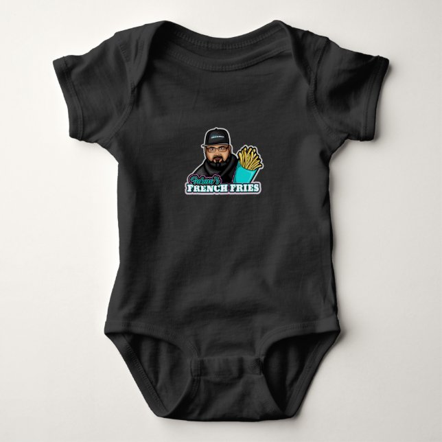 Farans französische Freunde für Babys Baby Strampler (Vorderseite)