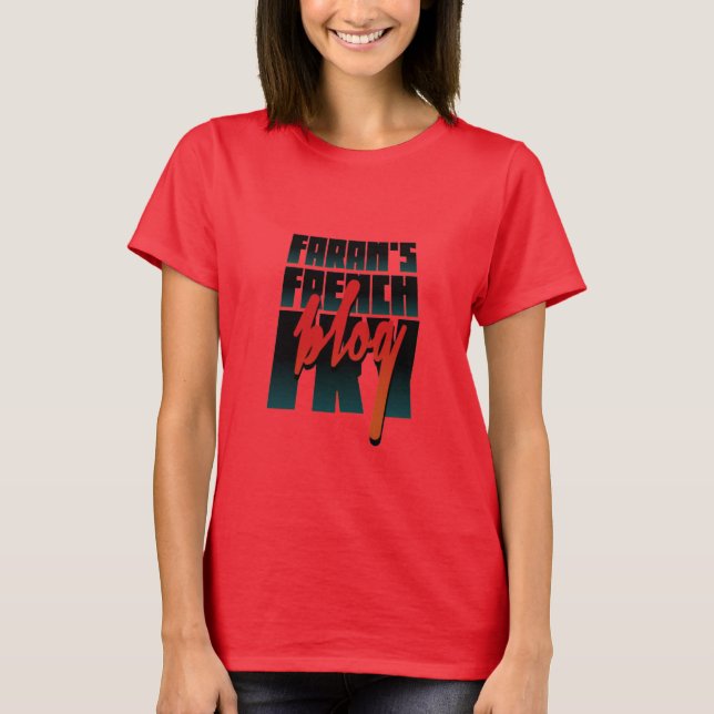 Farans französisches Fry-Anime-Shirt T-Shirt (Vorderseite)