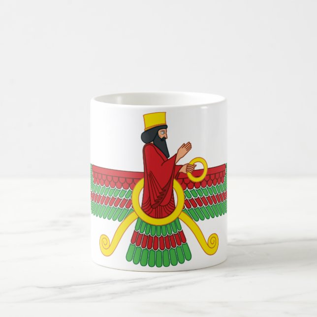 Faravahar Symbol Kaffeetasse (Mittel)