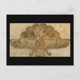 Faravahar-Symbol Postkarte