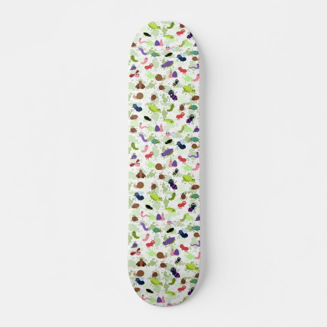 Farb-Fehlermuster Skateboard (Vorne)