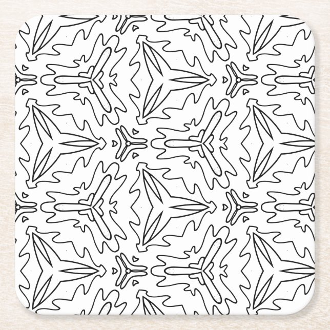 Farb-me-Dragonfly-Liebe Untersetzer (Vorderseite)