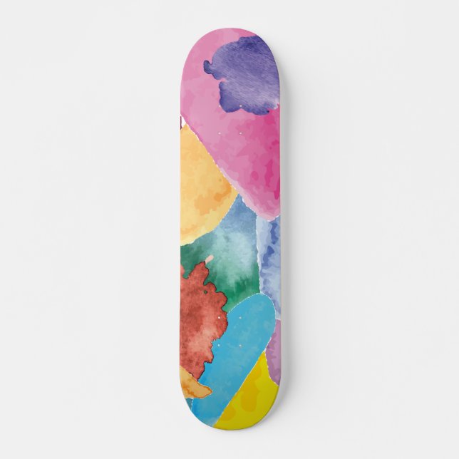 Farbabsturz 2 skateboard (Vorne)