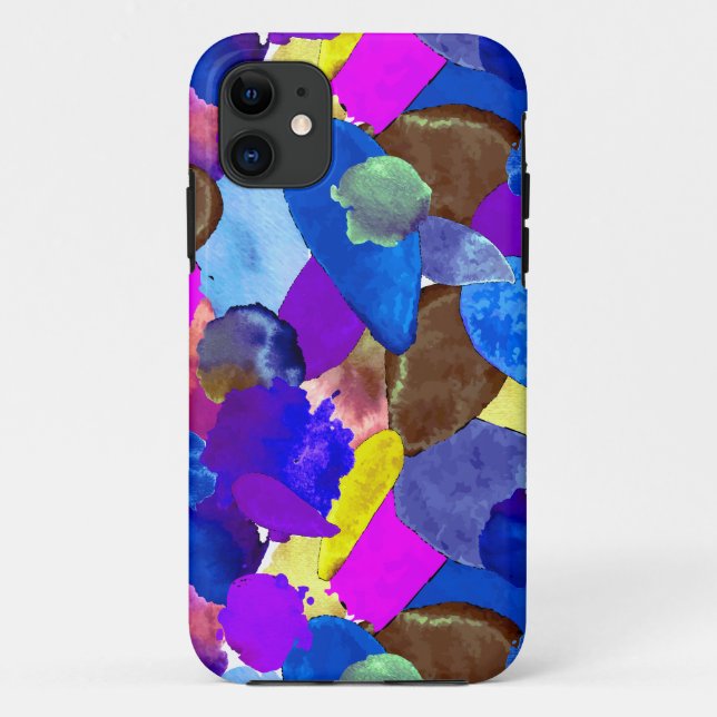 Farbabsturz 4 Case-Mate iPhone hülle (Rückseite)