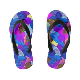 Farbabsturz 4 kinderbadesandalen