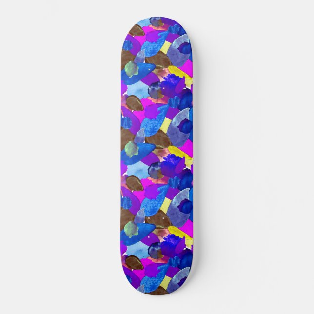 Farbabsturz 4 skateboard (Vorderseite)