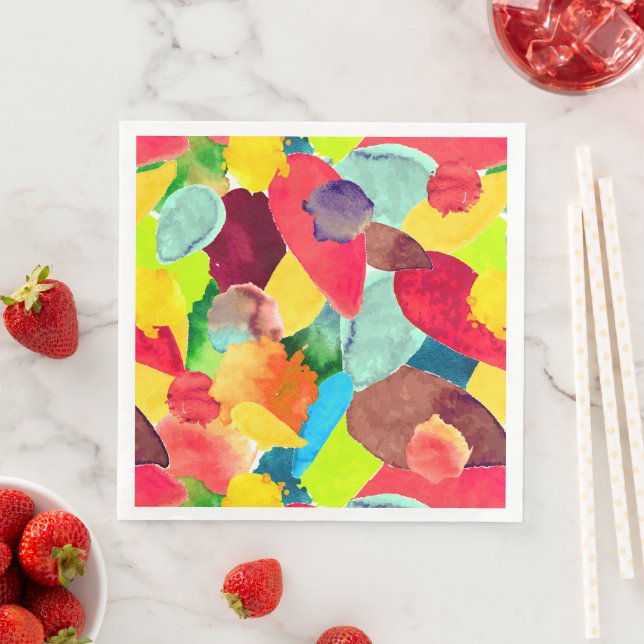 Farbabsturz 5 serviette (Beispiel)