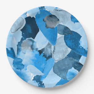 Farbabsturz 6 pappteller