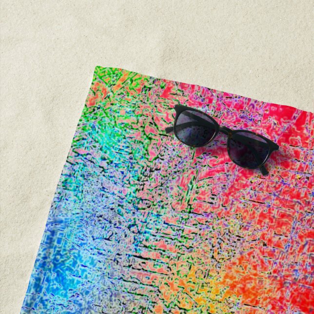 Farbabweichung Strandtuch (Beispiel)