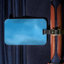 Farbamerikanischer Gepäckanhänger