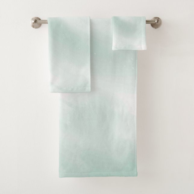 Farbamerikanisches Set mit festem Badehandtuch (Insitu)