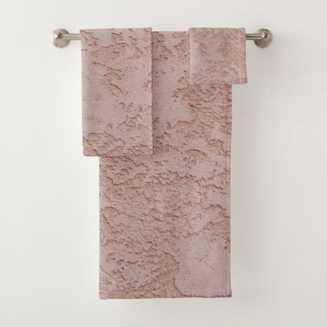 Farbamerikanisches Set mit festem Badehandtuch (Insitu)