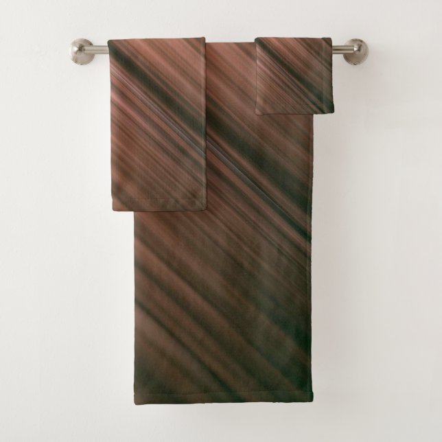 Farbamerikanisches Set mit festem Badehandtuch (Insitu)