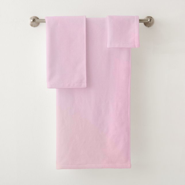 Farbamerikanisches Set mit festem Badehandtuch (Insitu)
