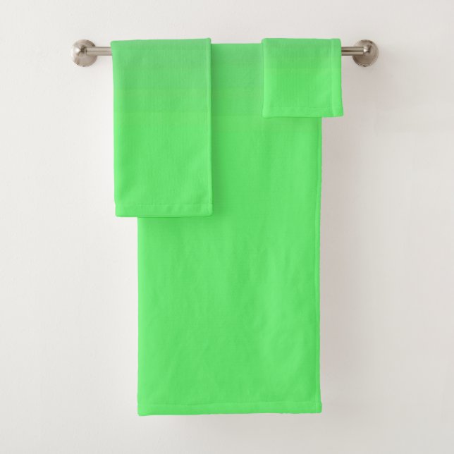 Farbamerikanisches Set mit festem Badehandtuch (Insitu)