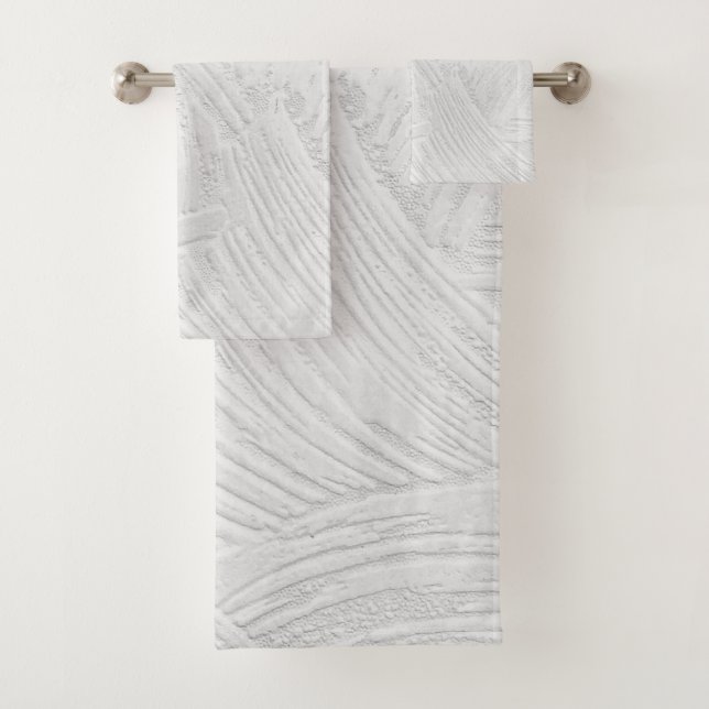 Farbamerikanisches Set mit festem Badehandtuch (Insitu)