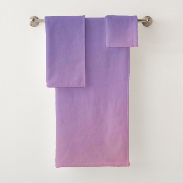 Farbamerikanisches Set mit festem Badehandtuch (Insitu)