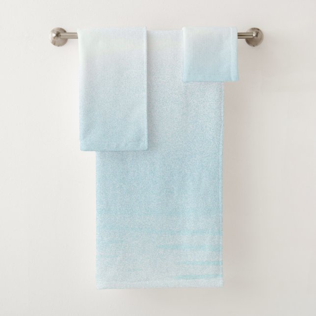 Farbamerikanisches Set mit festem Badehandtuch (Insitu)