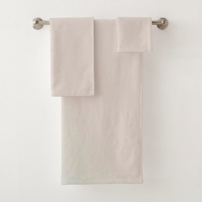 Farbamerikanisches Set mit festem Badehandtuch (Insitu)