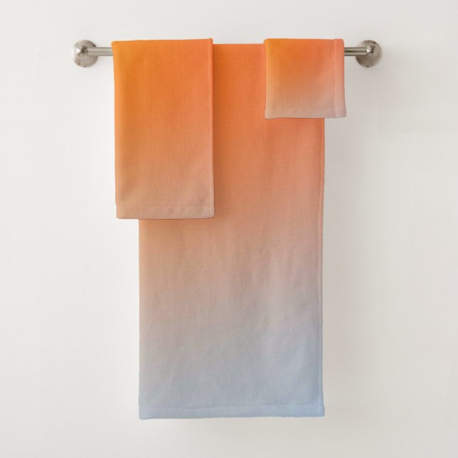 Farbamerikanisches Set mit festem Badehandtuch (Insitu)