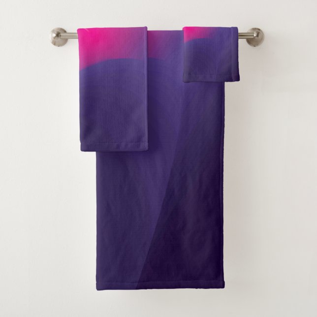 Farbamerikanisches Set mit festem Badehandtuch (Insitu)
