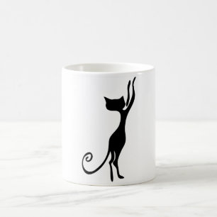 Farbändernde Katzen-Tasse Verwandlungstasse