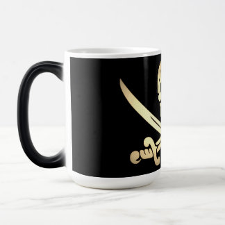 Farbändernde Piratenflagge-Tasse Verwandlungstasse