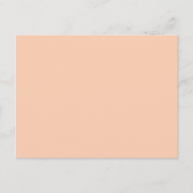 FarbAprikose Postkarte (Vorderseite)
