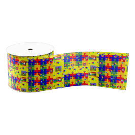 Farbbandpuzzles Ripsband