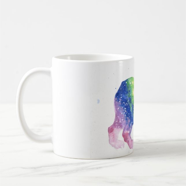 Farbbär Kaffeetasse (Links)