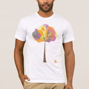 Farbbaum-T-Shirt T-Shirt