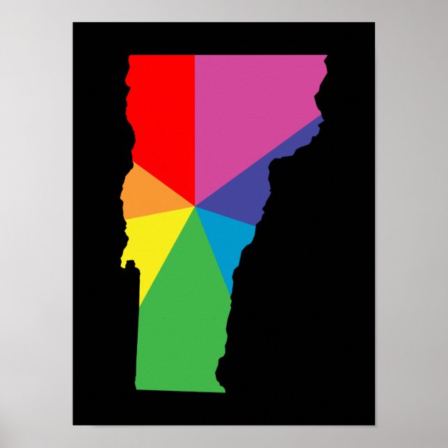 Farbberge Poster (Vorne)