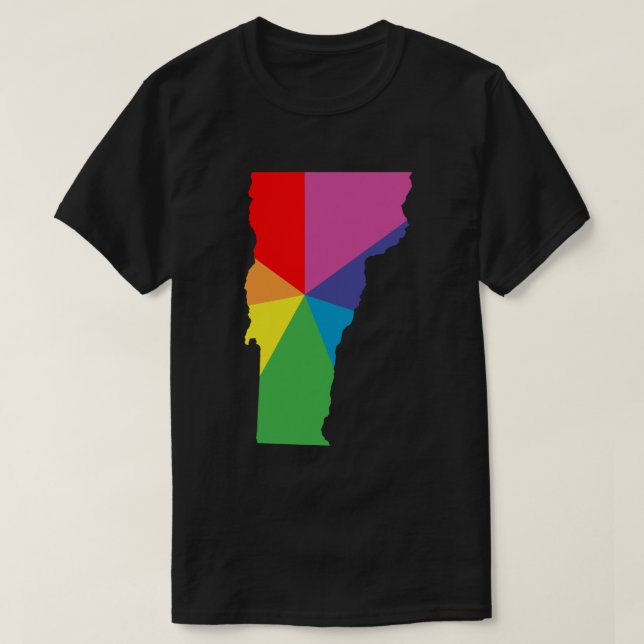 Farbberge T-Shirt (Design vorne)