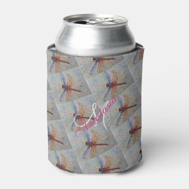FARBBIG DRAGONFLY DOSENKÜHLER (Kanne Vorderseite)