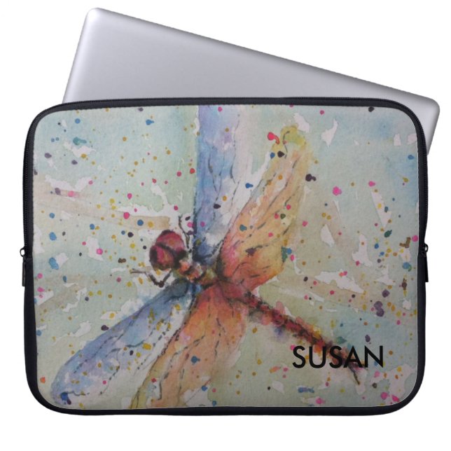 FARBBIG DRAGONFLY LAPTOPSCHUTZHÜLLE (Vorderseite)