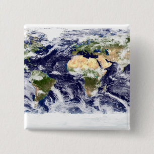 Farbbild der gesamten Erde Button