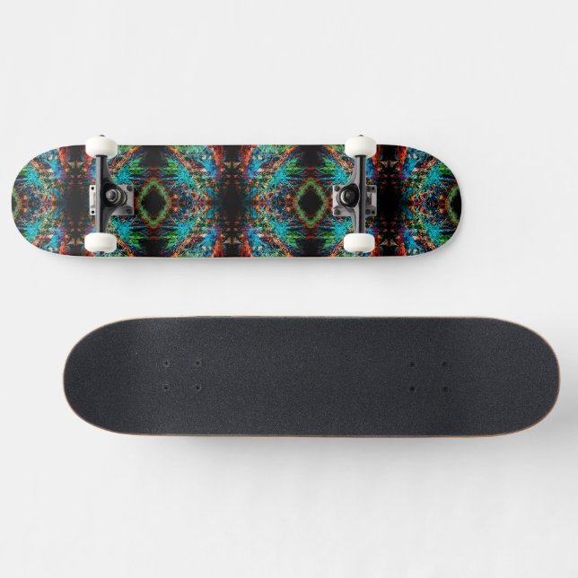 Farbblast-Skateboard Skateboard (Horizontal)