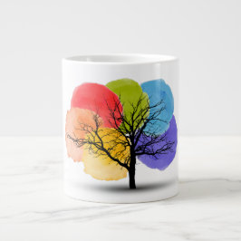 Farbbleichbaum Jumbo-Tasse