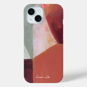 Farbblock Abstract Art Personalisierter Name Case-Mate iPhone Hülle