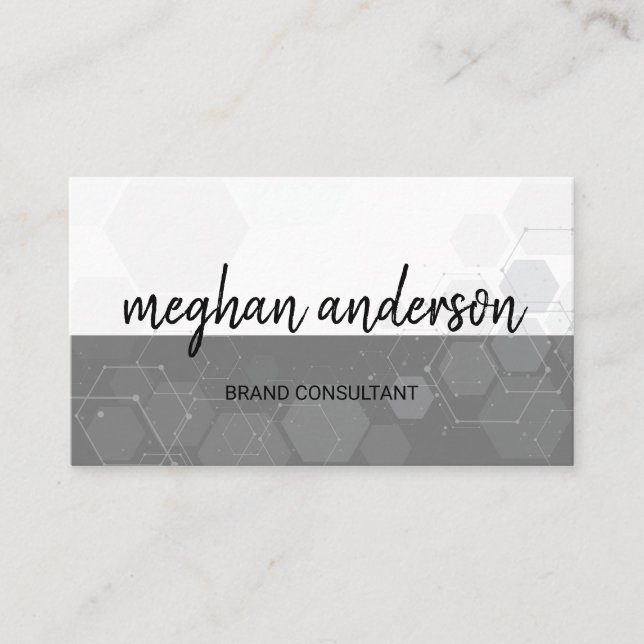 Farbblock | Geometrische Formen | Unternehmen Visitenkarte (Vorderseite)
