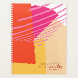 Farbblock Hochzeit Sommer-ID740 Planer