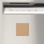 Farbblock Peach Tan | Soft Wedding Design Magnet<br><div class="desc">Weich gedämpftes, pfirsichfarbenes Blockdesign - ideal für elegante Hochzeitsfeiern, Brautpartys und warme, moderne Anlässe. Feiern Sie Liebe mit zeitloser Einfachheit mit diesem warmen Farbblock aus dem Peach Tan, der perfekt für Hochzeiten und romantische Anlässe geeignet ist. Diese minimale Kulisse mit einem sanften, sonnendurchfluteten peachy-tan-Ton erinnert an Wärme, Ruhe und Eleganz...</div>